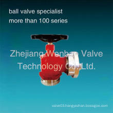 316 Stainless Steel Fire Hydrant Valve with Red Paiting